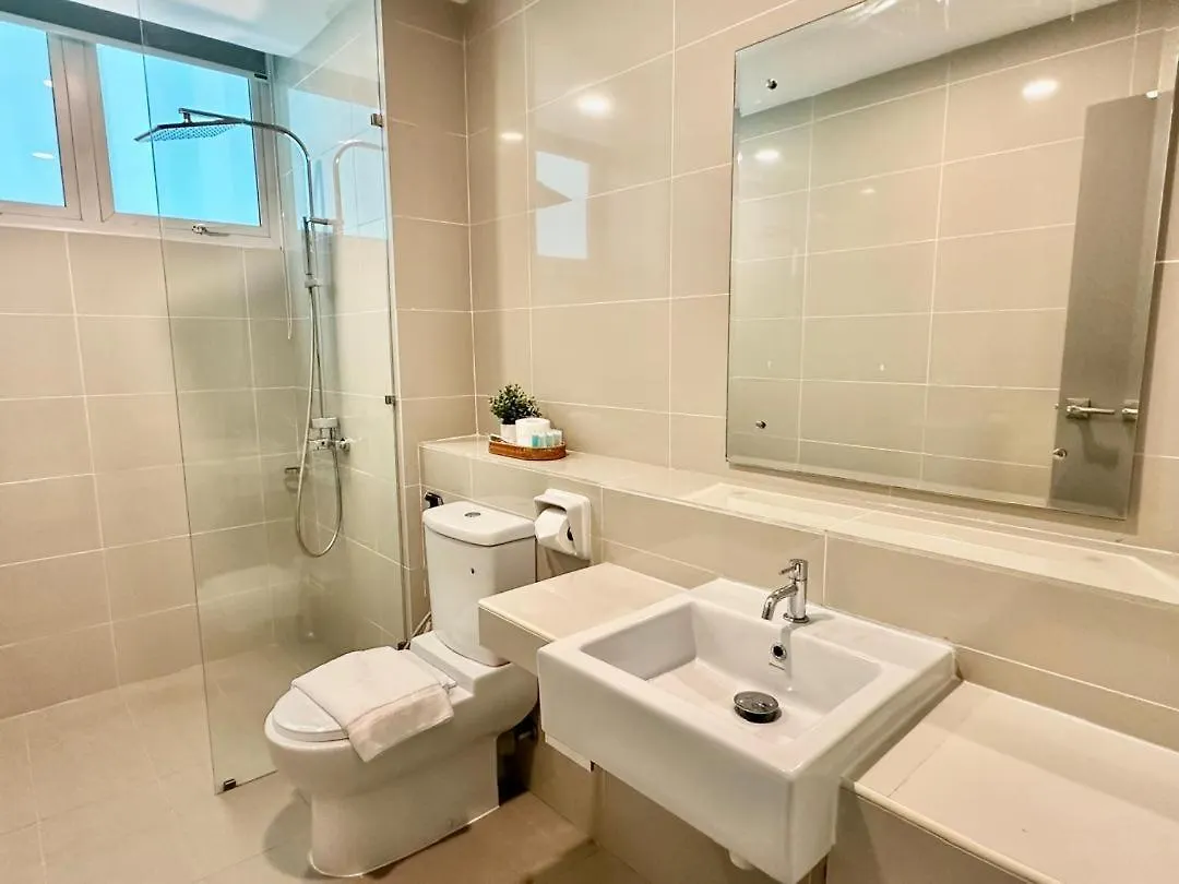 公寓 Sutera Avenue Eh Plus Homestay 亞庇 马来西亚